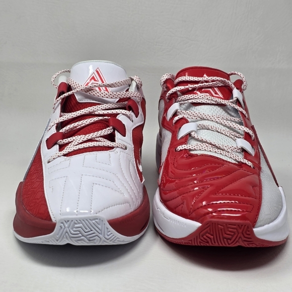 Nike Zoom Freak 5 Men White Red Basketball Athletic Shoe FV1933-600 Size 9.5 New main image 4
